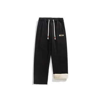 No Tears Casual Pants Unisex Black