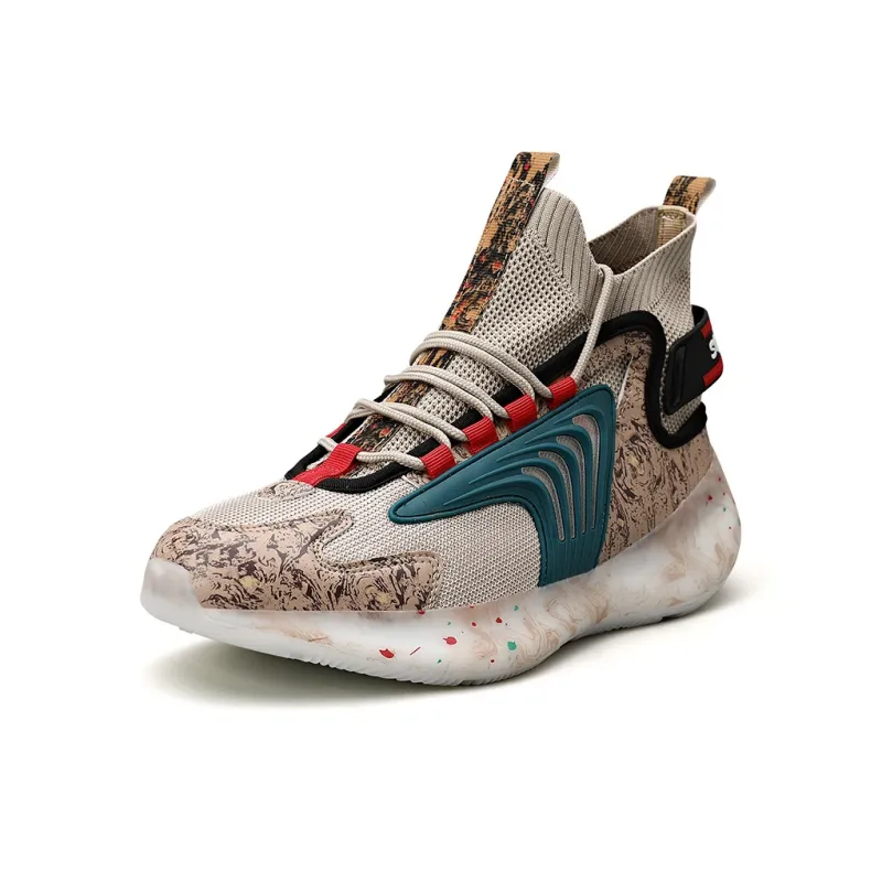 KYMOOU Cushioning, Slip Resistant, And Abrasion Resistant High Top Casual Shoes Men's-25
