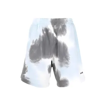 MSGM Tie Dyed Elastic Waist Shorts