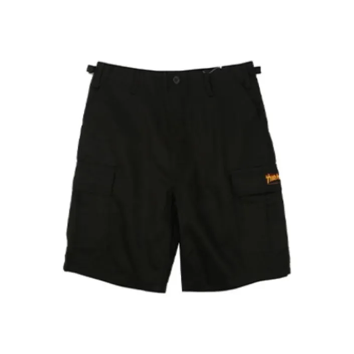 Thrasher Cargo Shorts Unisex Black-0