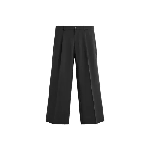 ZARA Suit Trouser Men's Zebra Print Gray