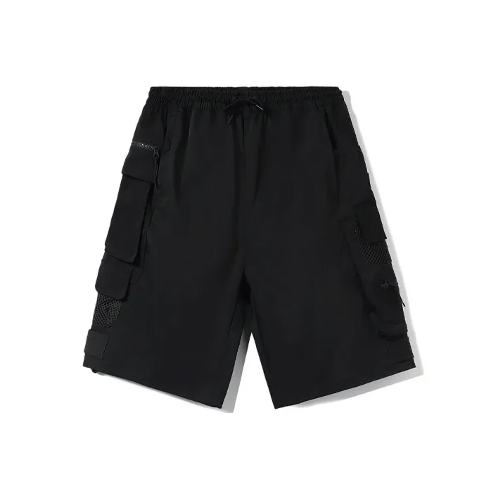 LINING Cargo Shorts Men Black-0