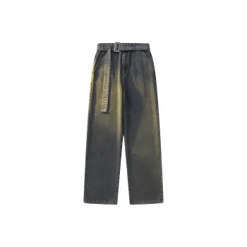 Qnxeey Jeans Unisex