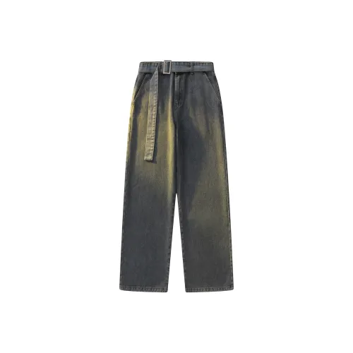 Qnxeey Jeans Unisex