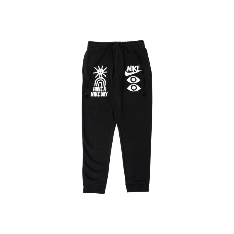 Nike Casual Pants Men Black-0