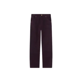 VERSACE JEANS Logo Patch Straight Leg Jeans