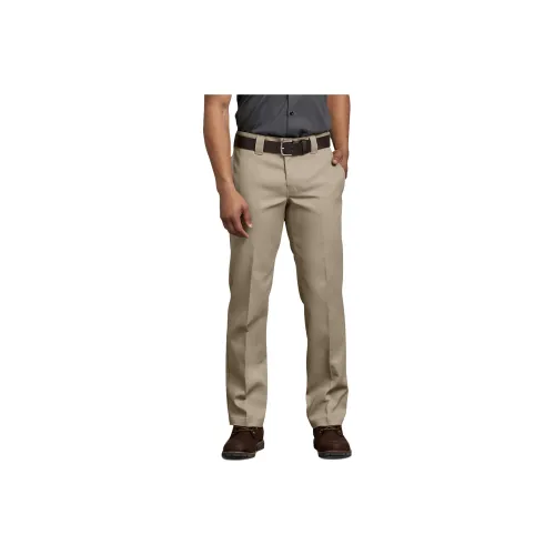 Dickies Slim Fit Straight Leg Work Pants Silver Casual Pants 873 FLEX Slim Fit Men's Khaki