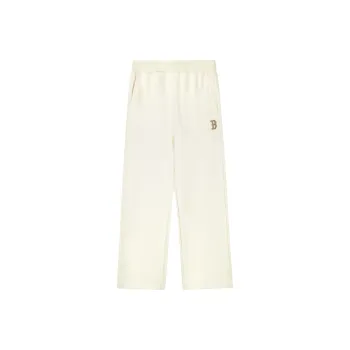 MLB Casual Pants Unisex Dark Cream