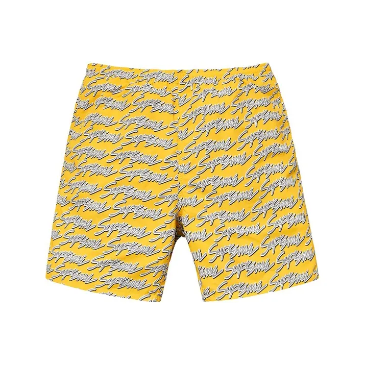 Supreme Signature Script Logo Water Short-0