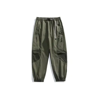 VanCamel Windbreaker Pants Unisex Forest Green