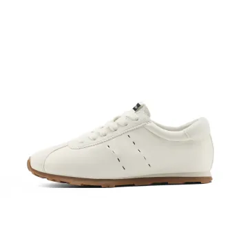 FIVE PLUS Cushioning, Slip Resistant, Abrasion Resistant, Breathable Low Top Casual Shoes Women's Ecru