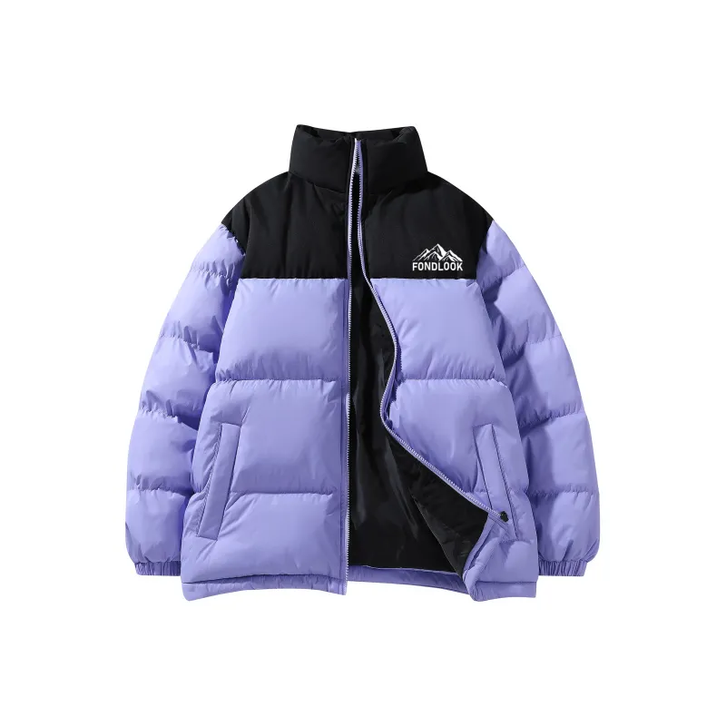 FONDLOOK Puffer Jackets Unisex-20
