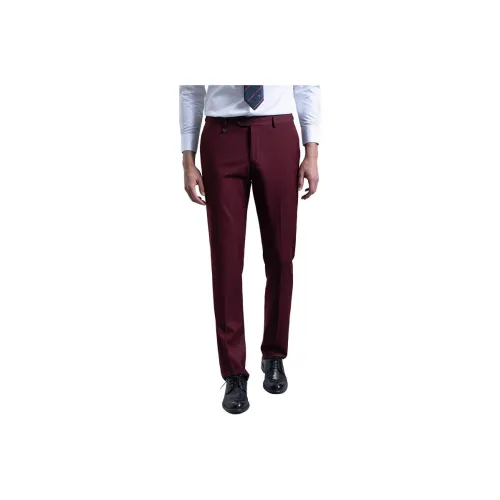 GOLDLION Suit Trouser Men's Maroon