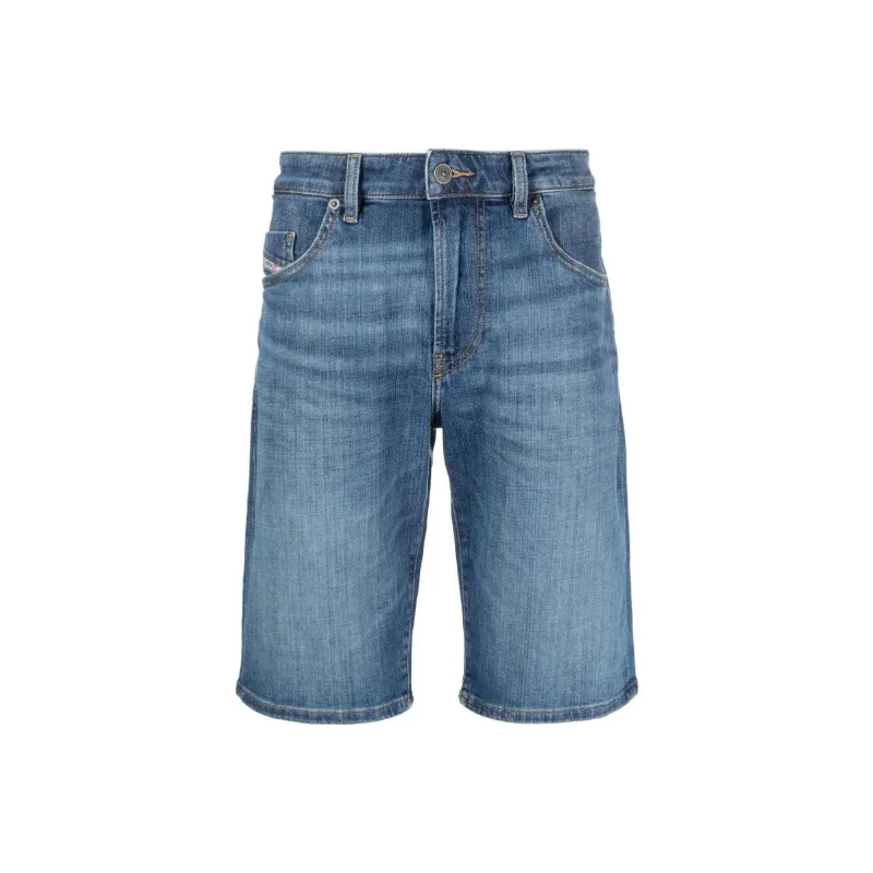 DIESEL Denim Shorts Men Blue-0