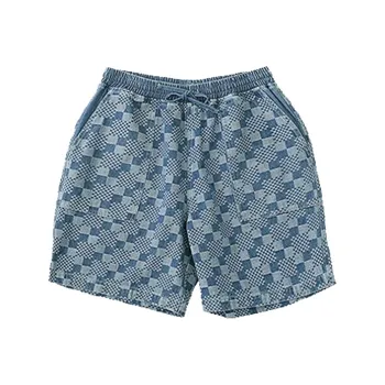 TEKABLU Loose Fit Shorts Men's Louis Blue