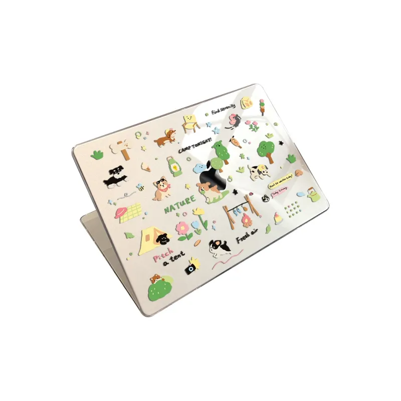 MOROCK Compatibility MacbookAir Computer Lightweight Transparent Laptop Cases & Skins-24