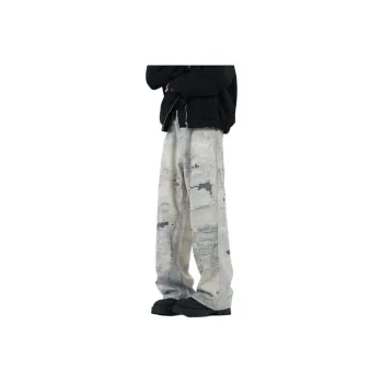 NVRFRGT Jeans Unisex Light Blue
