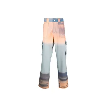 Blue Sky Inn Abstract print Cotton Trousers