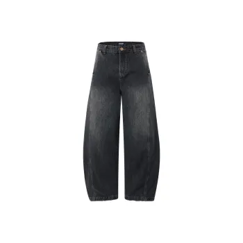 URS GGON Jeans Unisex Black Gray