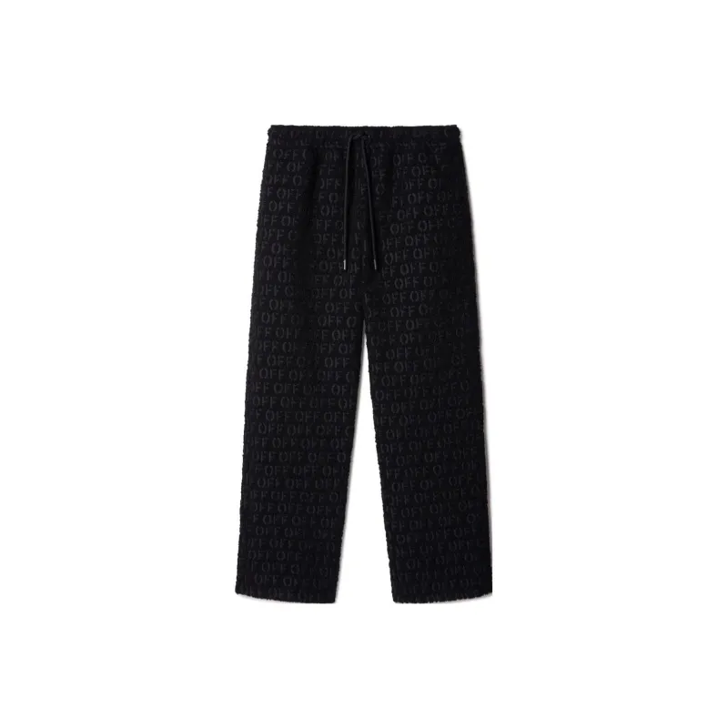 OFF WHITE Boucle Casual Pant-0