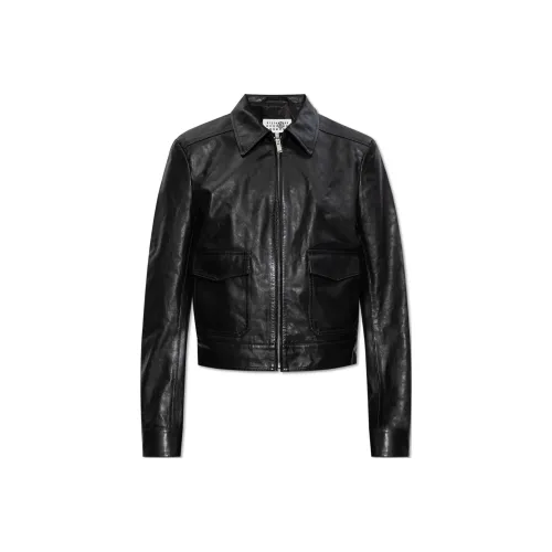 MM6 Maison Margiela Cropped Bomber Jacket