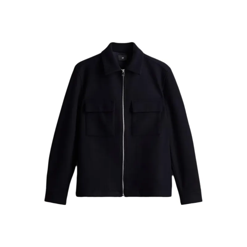 H&M Jackets & Coats Men's Marine Blue-0
