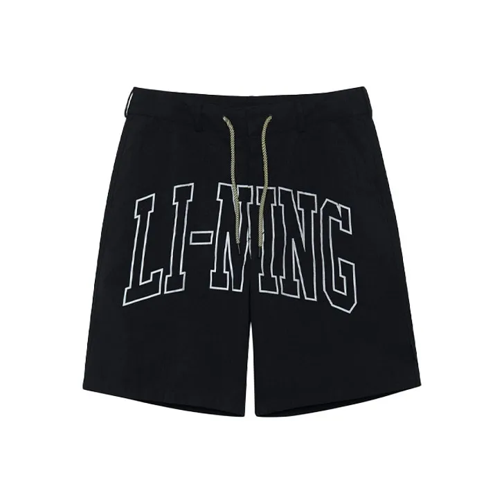 LiNing Casual Shorts Men's Black-0