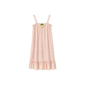 FENTENGCARE Nightgown Women's Pink