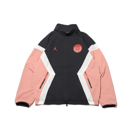 Jordan x PSG BRAND FW24 Jackets & Coats Unisex Black Pink