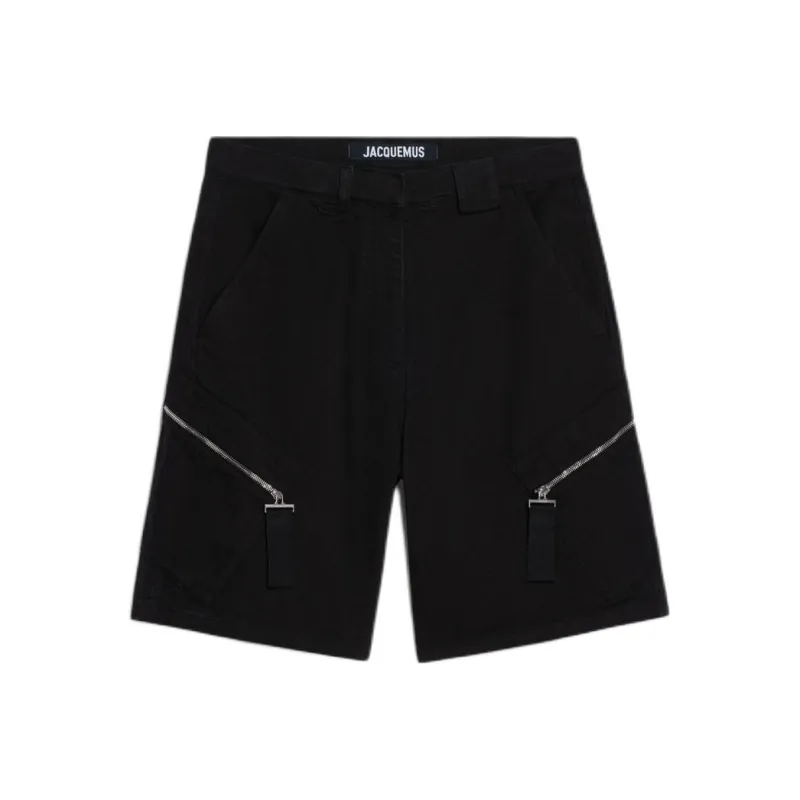 Jacquemus Zipped Cargo Shorts-0