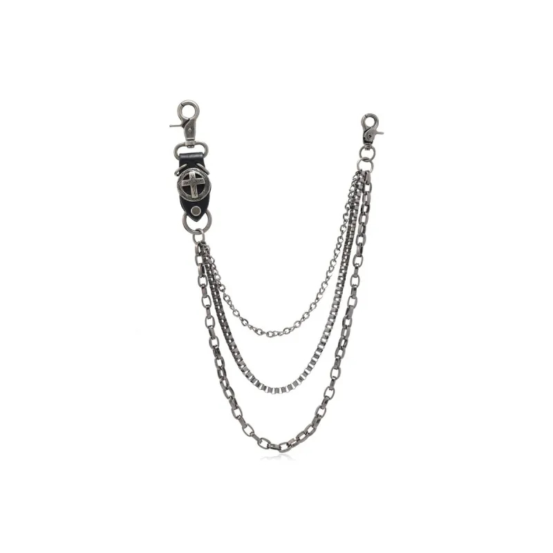 CHRROTA Metal Pants Chains Unisex-0