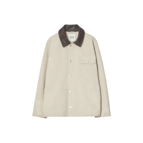 COS Jackets Coats Men's Light Beige