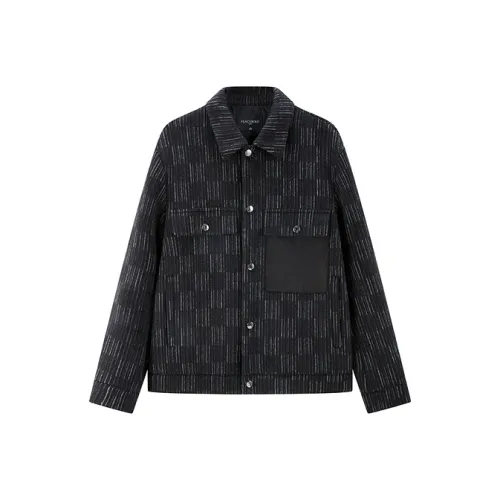 PEACEBIRD MEN Administrative Jacket Double Sided Wool Coat Unisex