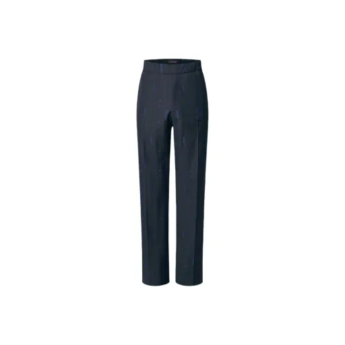 LOUIS VUITTON Tailored Wool Drawstring Pants