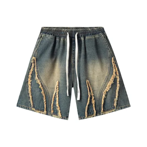 PILOTDRAGON Denim Shorts Unisex Dark Blue