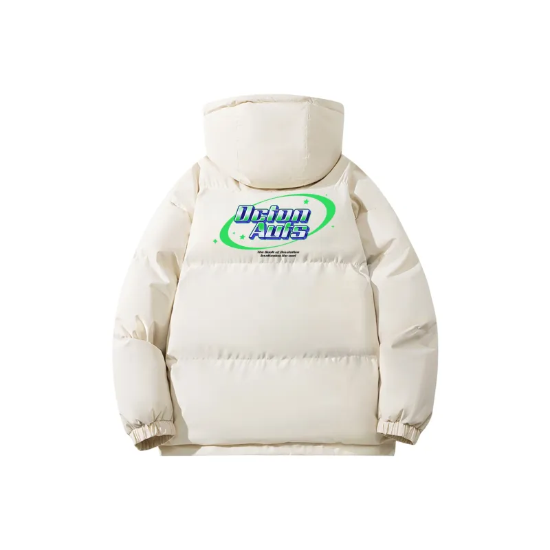 Small Columns Under The Sea Puffer Jacket Unisex-4