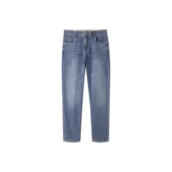 HLA Jeans Men Blue Gray Denim Gradient Medium 18