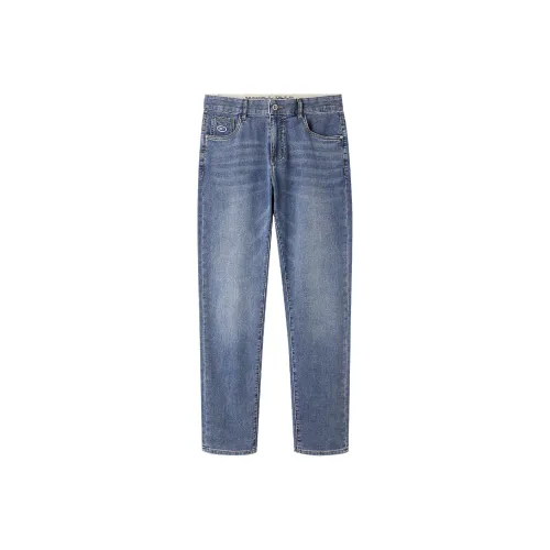 HLA Jeans Men Blue Gray Denim Gradient Medium 18