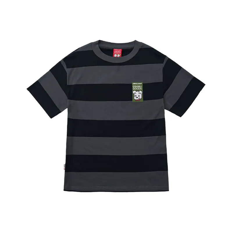 Checkitout T Shirt Unisex Sesame Factory Manager Black/Gray-0
