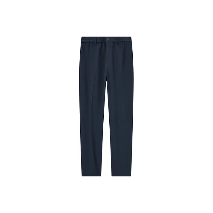 Jiumuwang Men's Pants Expert Suit Trouser Men's Navy Blue-0