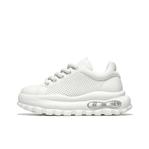 MOERBAI Marshmallow Breathable Height Increase Low Top Casual Shoes Men's