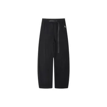 ELCORO Casual Pants Unisex Black