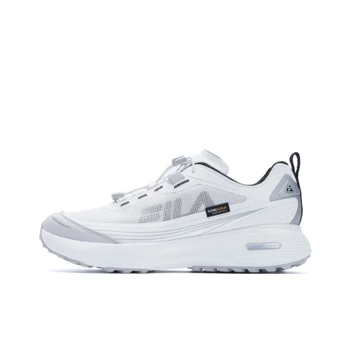 FILA NUVOLE 3 Cushioning, Slip Resistant, Abrasion Resistant, Breathable Low Top Outdoor Shoes Men's Bright White