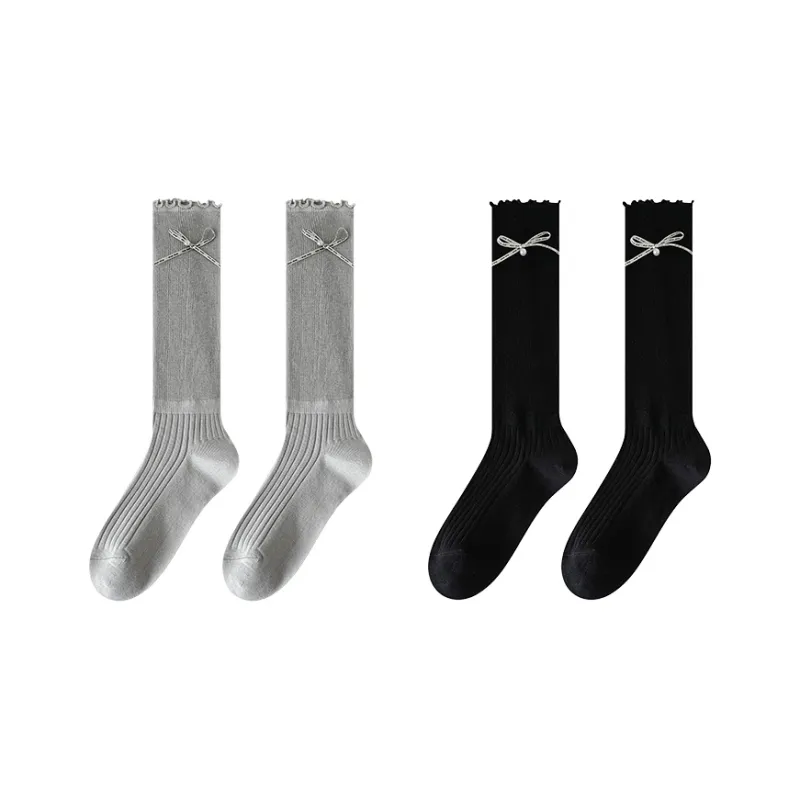 Top Melon Knee High Socks Women's Combo Set-31