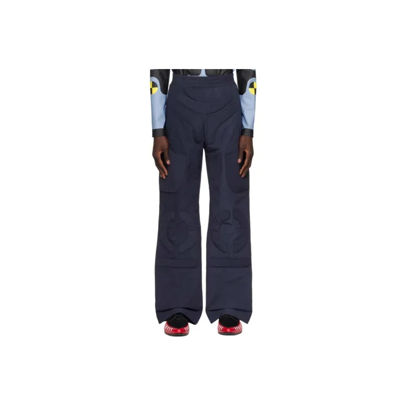 WALTER VAN BEIRENDONCK Casual Pants Men's Marine Blue-0
