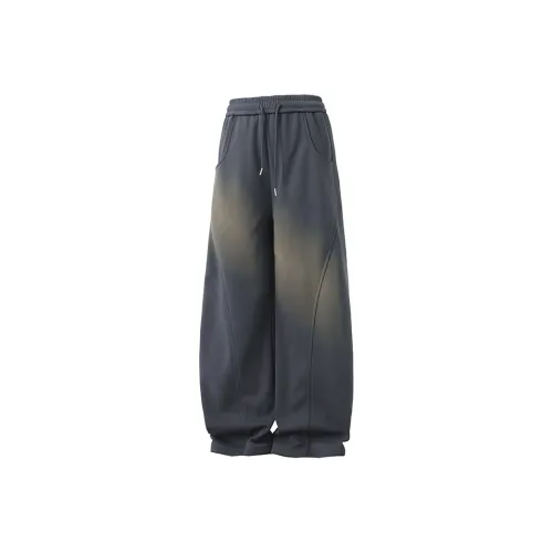 ELCORO Casual Pants Unisex Dark Gray