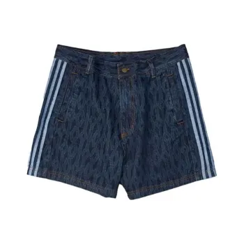 Adidas Originals Ivy Park Monogram Denim Shorts All Gender