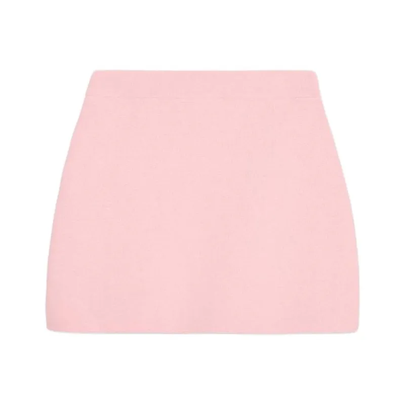 ZARA Casual Short Skirts Women's Light Pink Red-1