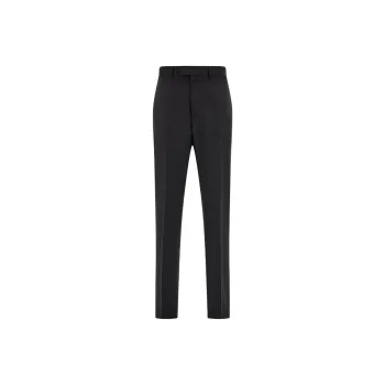 Ferragamo Logo tag Cotton Straight leg Trousers