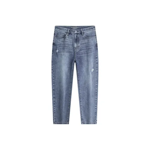 FAIRWHALE Jeans Unisex Medium Blue